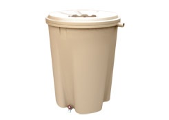 Beige Rain Barrel Beige Rain Barrel